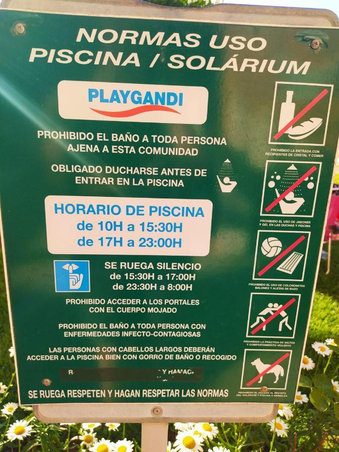 Apartamento Paradise Solo Familias Гандия Экстерьер фото