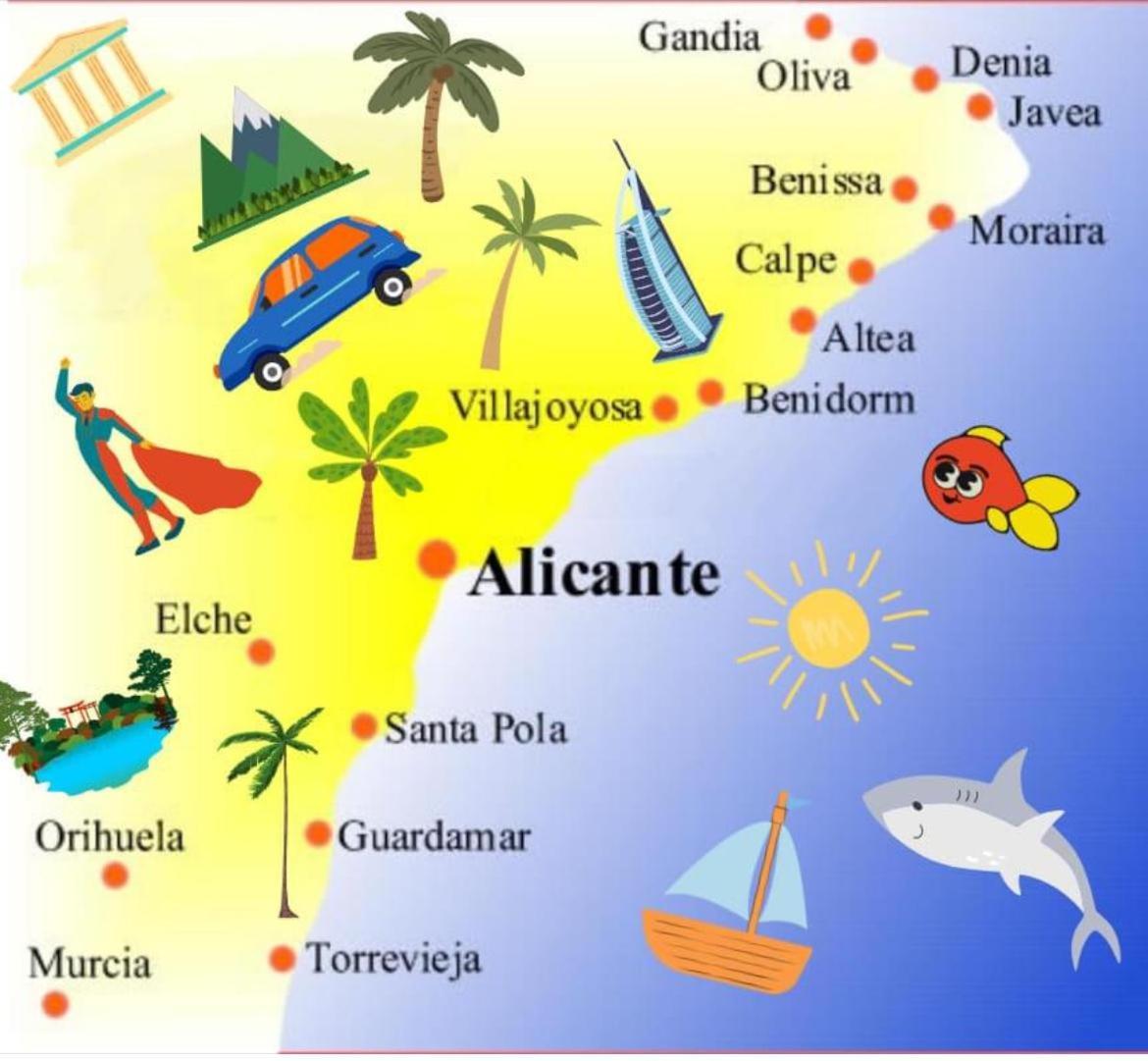 Apartamento Paradise Solo Familias Гандия Экстерьер фото